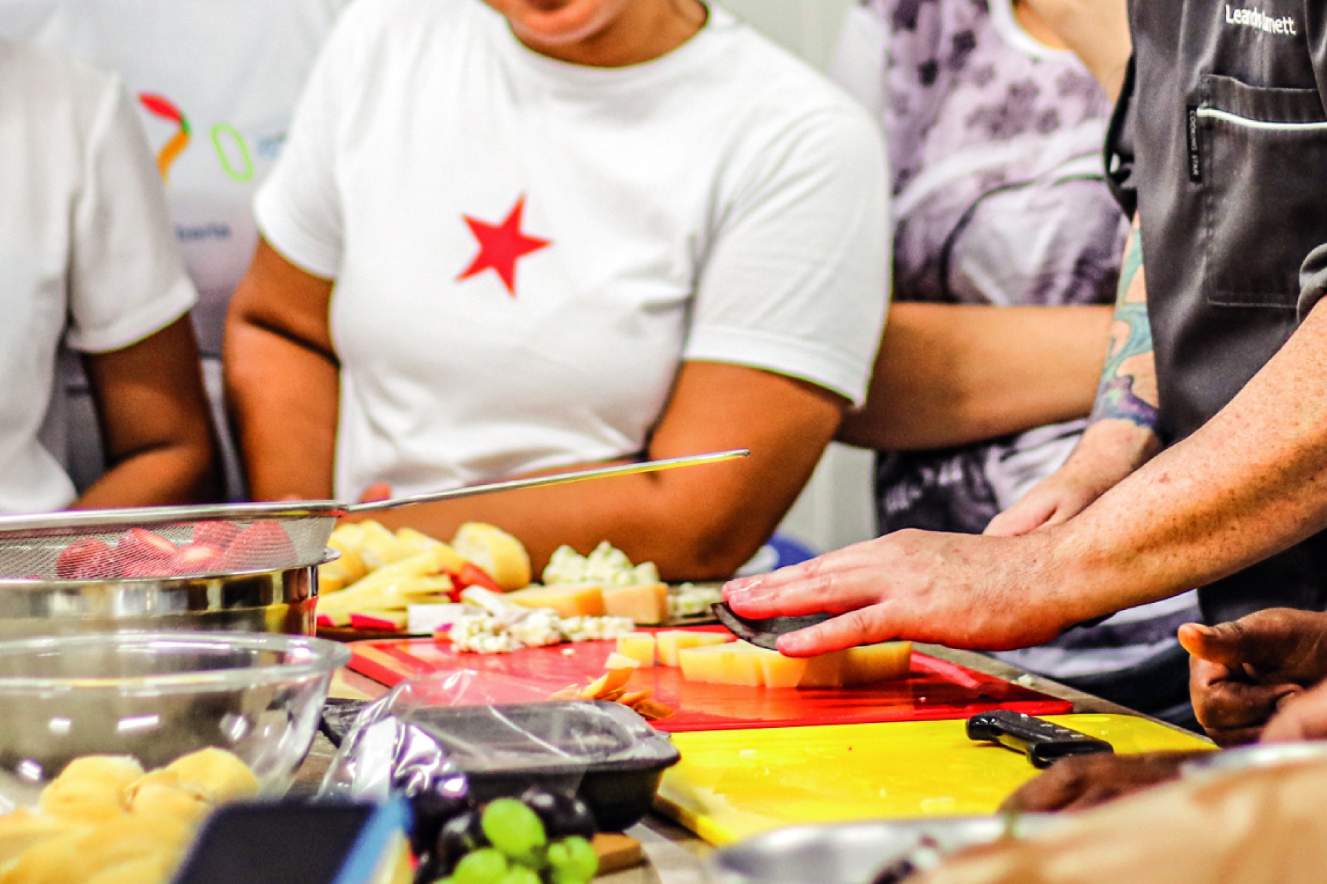 Preparando alimentos